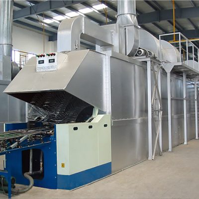 Horno de secado a gas de 33m de longitud