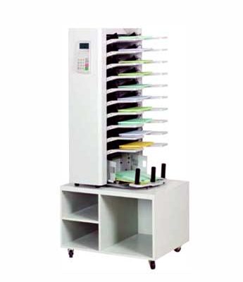 Compaginadora de 10 estaciones